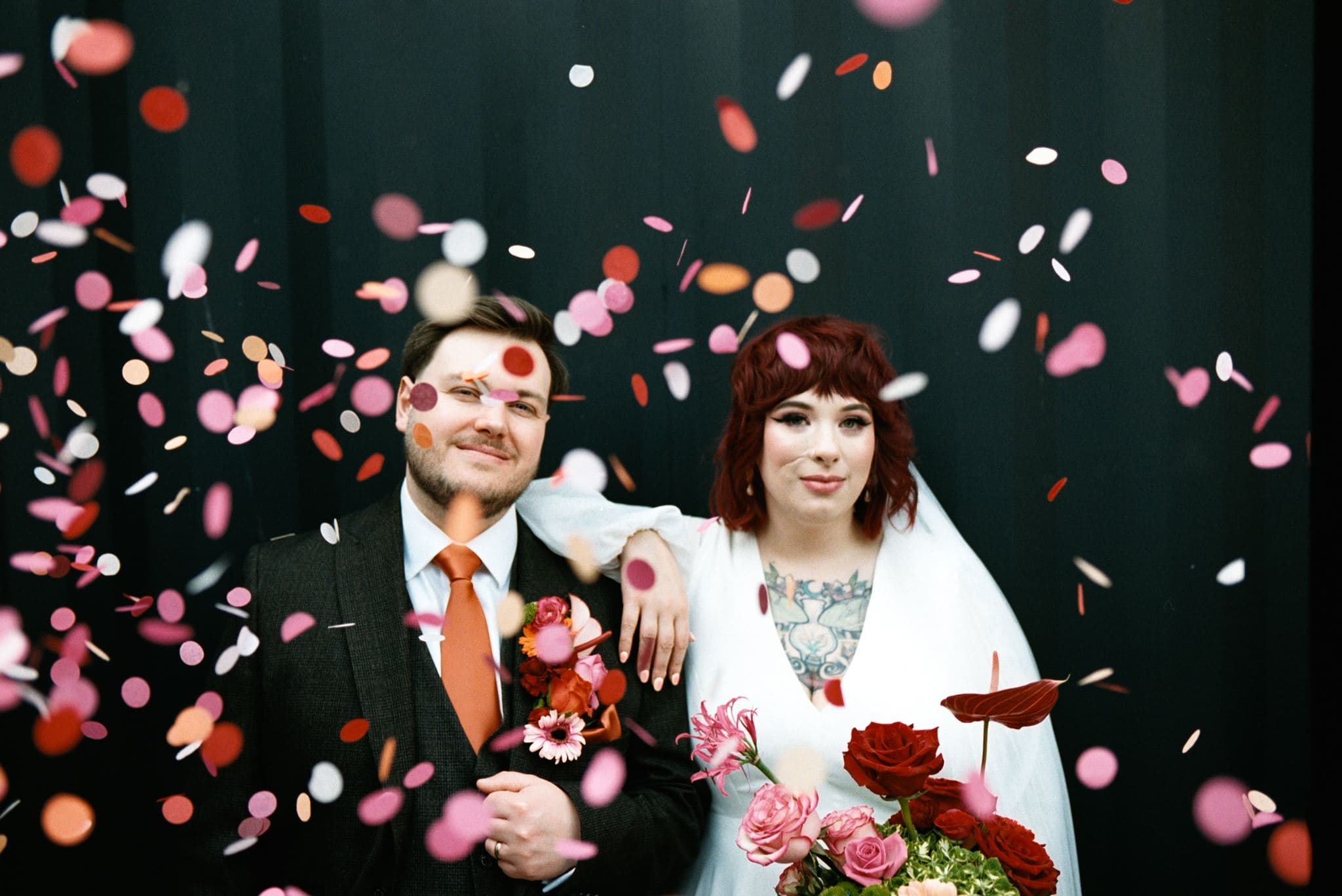 A fun and creative wedding at The Shack Revolution in Hereford, captured by Ivy & Pine Photography.