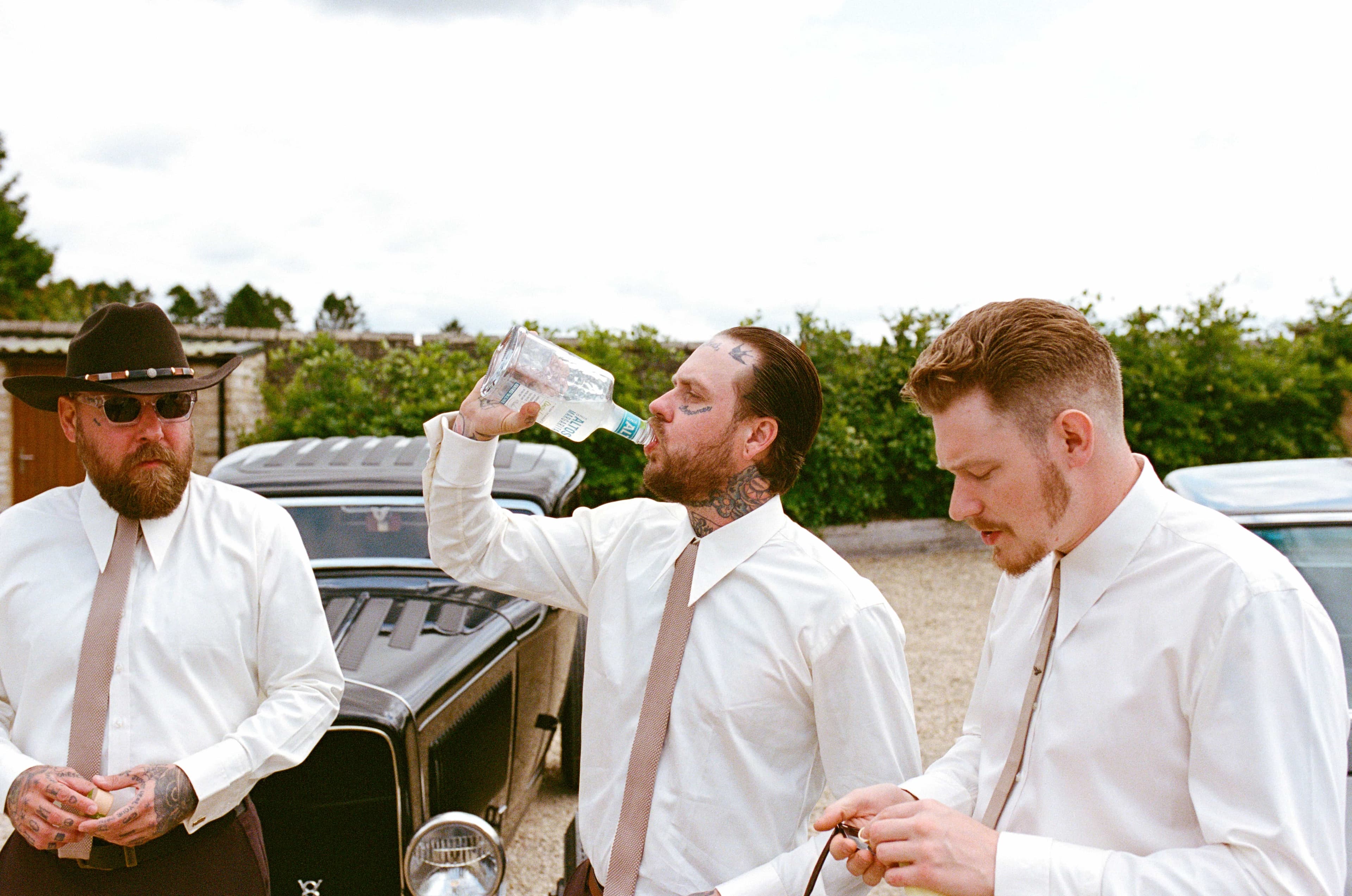 Wedding film photography, 35mm, 120 Ivy and pine photography