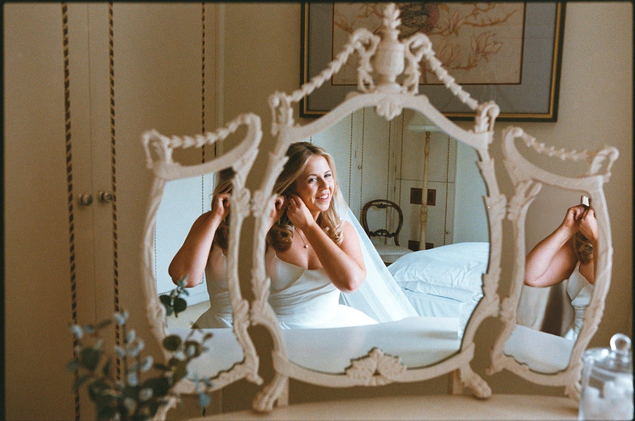 Wedding film photography, 35mm, 120 Ivy and pine photography