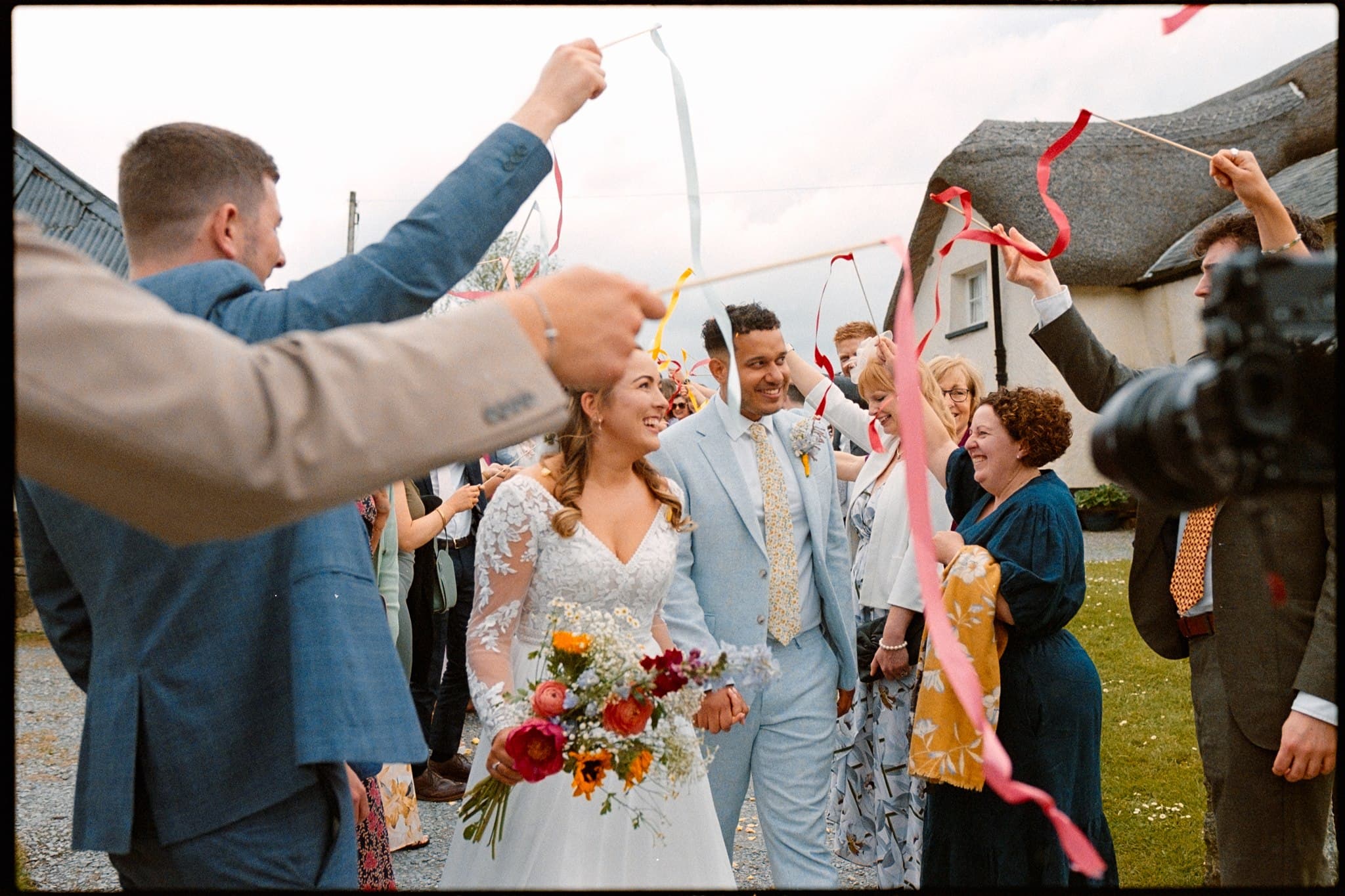 Wedding film photography, 32mm, 120 Ivy and pine photography