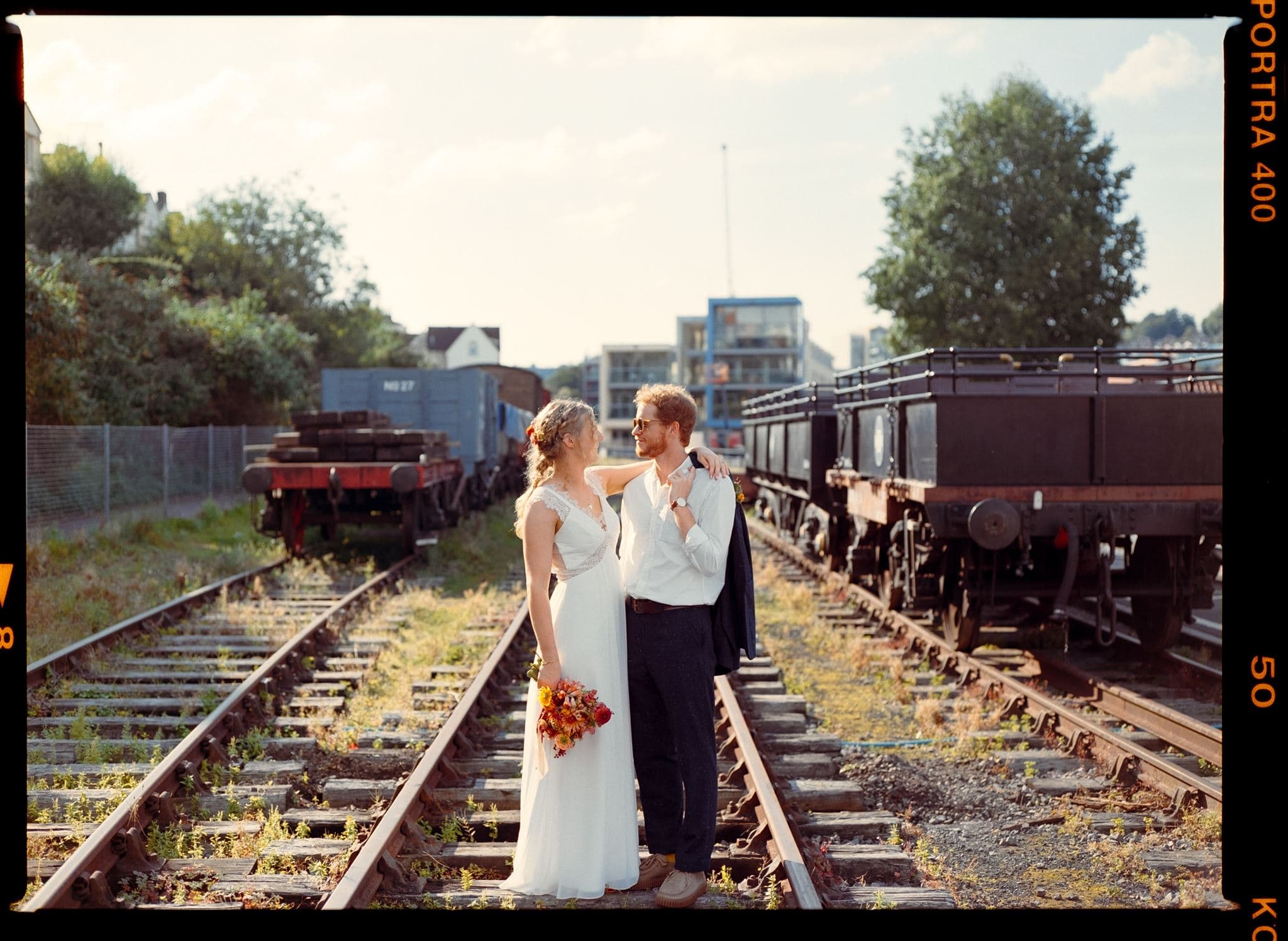 Wedding film photography, 32mm, 120 Ivy and pine photography, bristol
