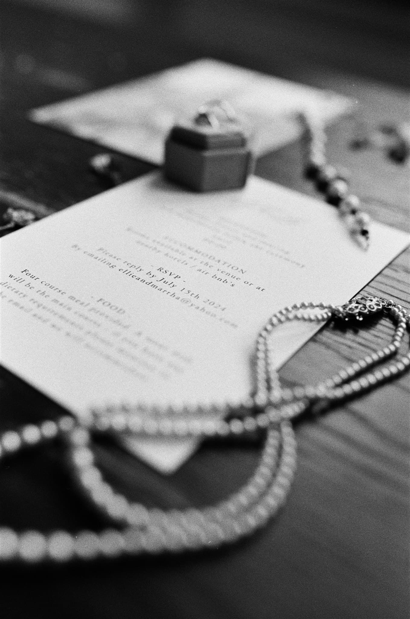 Wedding film photography, 32mm, 120 Ivy and pine photography