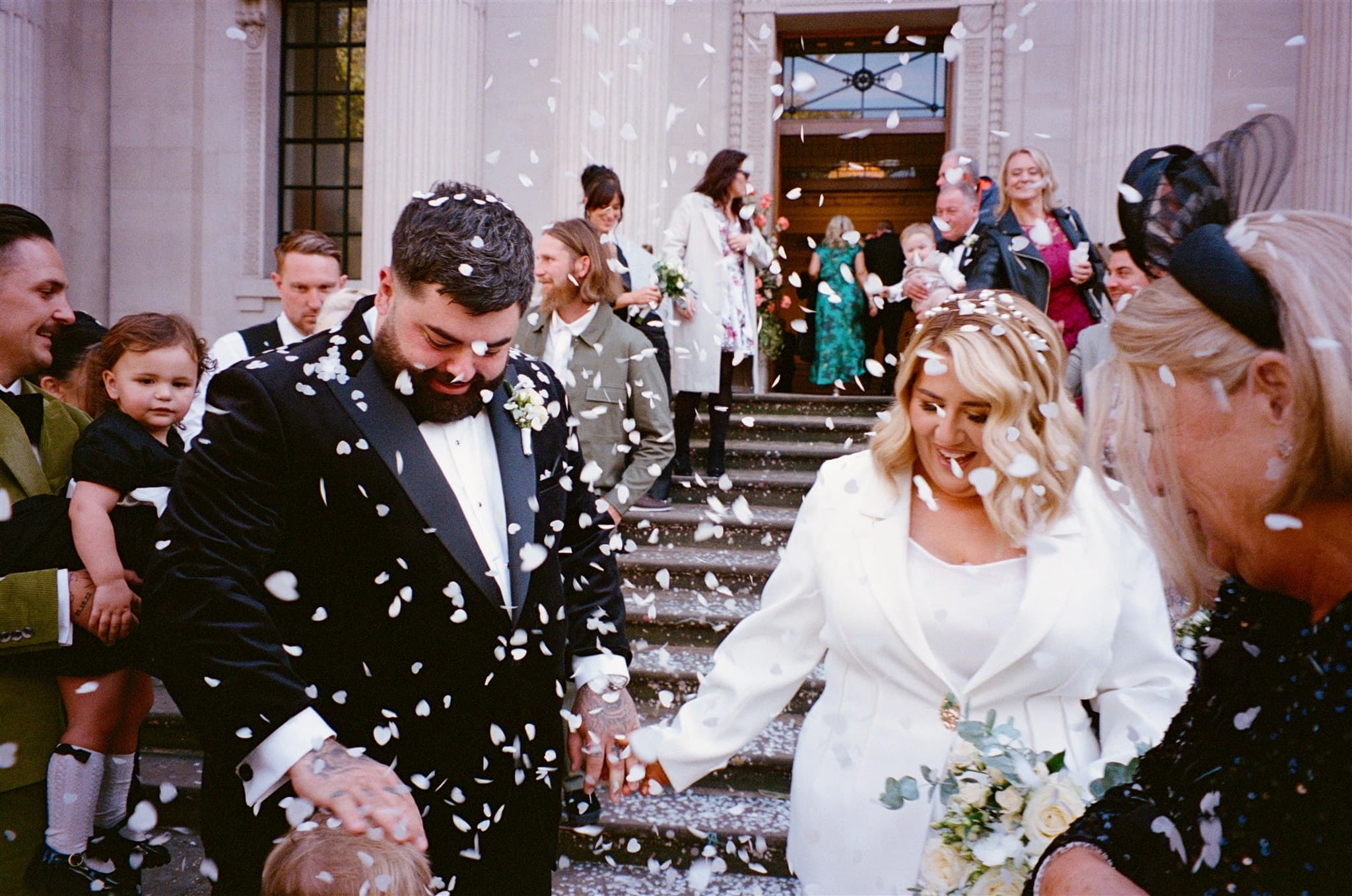 Wedding film photography, 32mm, 120 Ivy and pine photography, old marylebone london