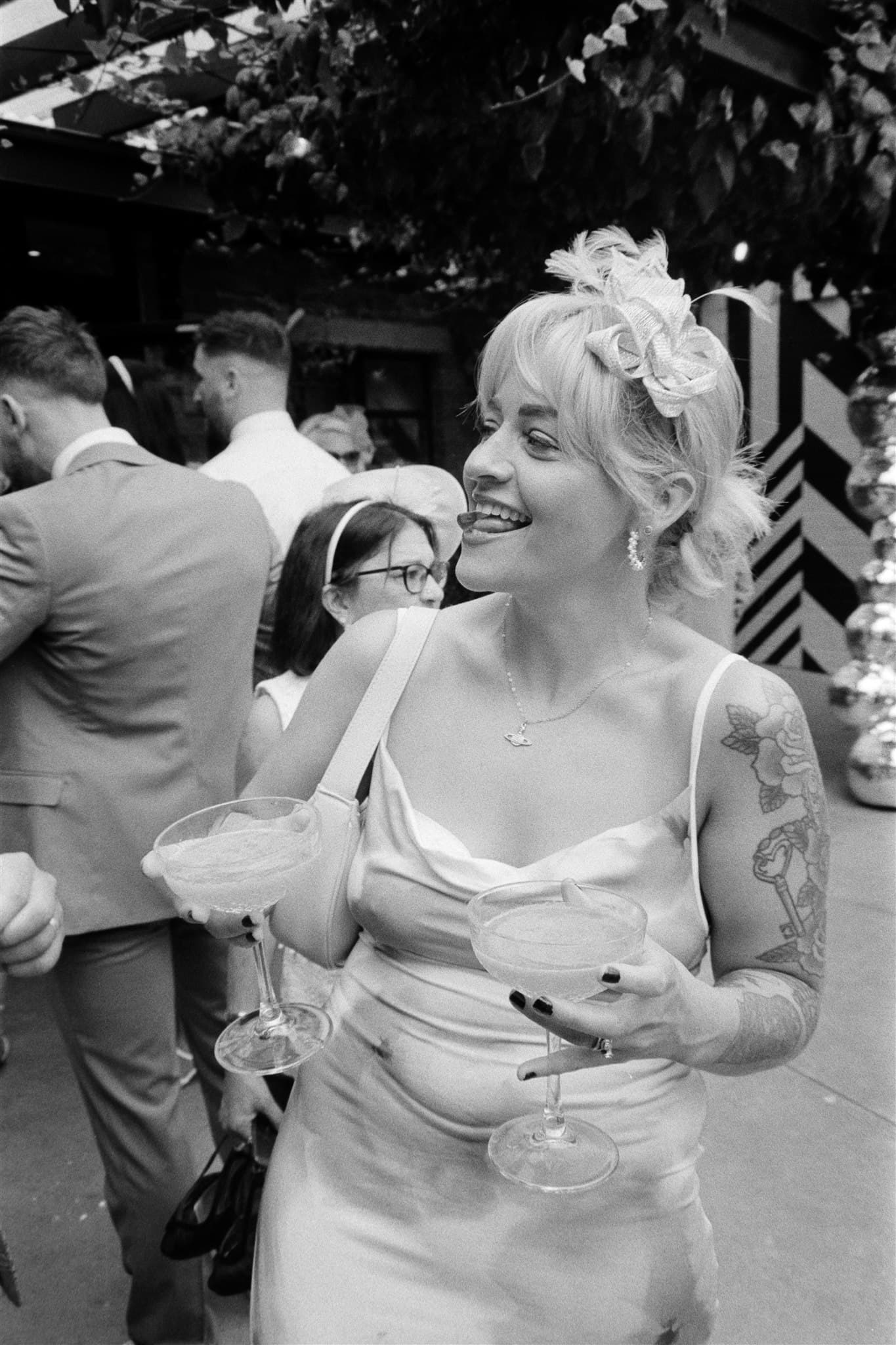 Wedding film photography, 32mm, 120 Ivy and pine photography